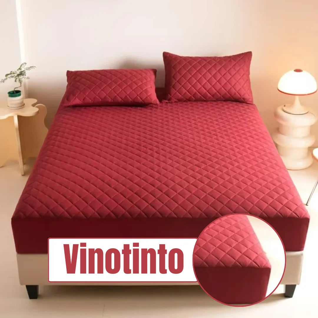 Protector de Colchón Luxury + Fundas Gratís