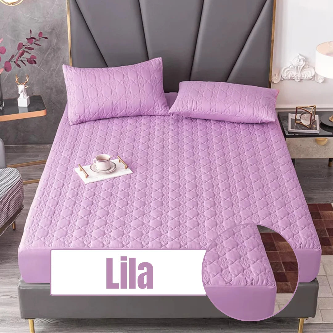 Protector de Colchón Luxury + Fundas Gratís