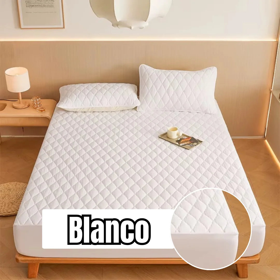 Protector de Colchón Luxury + Fundas Gratís
