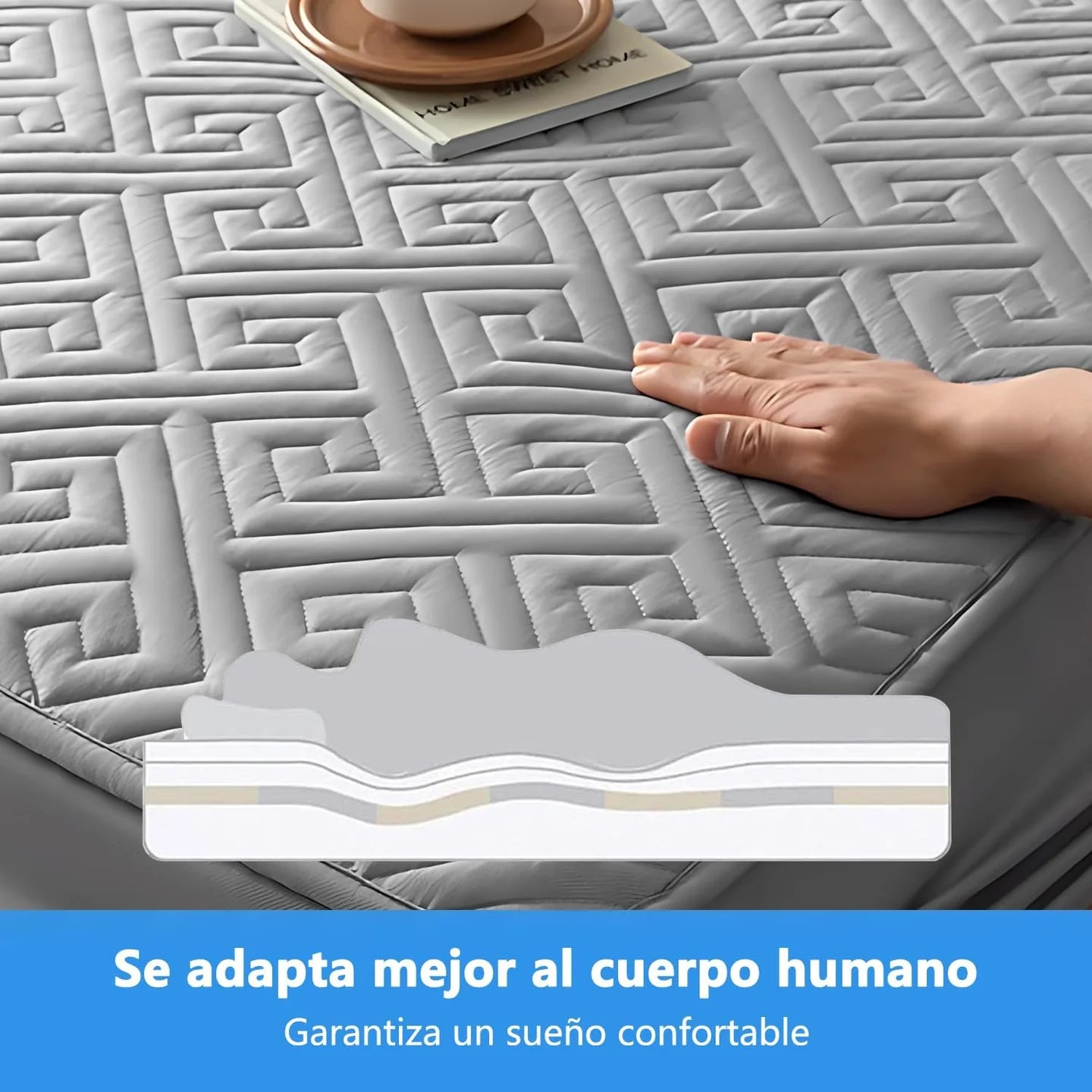 Protector de colchón Premium + Fundas Gratís